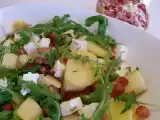 Receta Ensalada de patatas, manzanas y rúcula