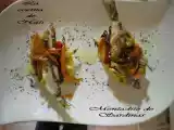 Receta Montadito de sardinas.