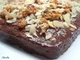 Receta Pastel de zanahoría con frutos secos y chocolate