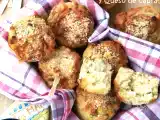 Receta Muffins de jalapeños y queso de cabra