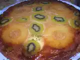 Receta Tarta invertida de piña y kiwi (whole kitchen)