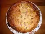 Receta Quichê lorraine de dátiles, beicón y champiñones