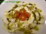 Receta Carpaccio de champiñones con vinagreta de mostaza.