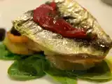 Receta Sardinas al horno con patatas y tomates