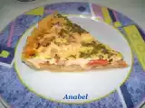 Receta Quiche de tomate con oregano