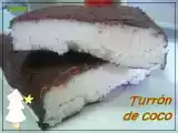 Receta Turrón de coco