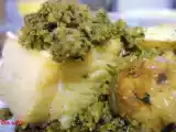 Receta Bacalao lagareiro con migas de grelos
