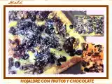 Receta Hojaldre con frutos y chocolate