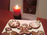 Receta Gingerbread man cookies (galletas de jengibre)