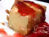 Receta Queso brie frito con mermelada de fresa
