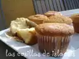 Receta Magdalenas de nata y limón