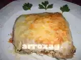 Receta Canelones de setas y zanahoria con bechamel de frutos secos