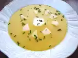 Receta Sopa de zapallito y manzana