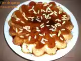 Receta Flan de queso mascarpone.