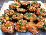 Receta Berenjenas con tomate y ajo