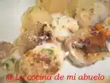 Receta Brocheta de rape y vieiras
