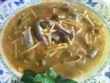 Receta Cazuela malagueña de fideos con boquerones