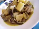 Receta Almejas con patatas