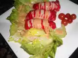 Receta Ensalada con colas de langosta (surimi)