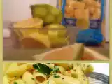 Receta Rigatoni con nata y limon