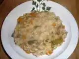 Receta Risotto de calabaza, esparragos y setas