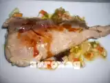 Receta Bonito macerado con vinagreta de verduritas