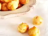 Receta Gougères de queso manchego