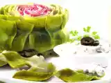 Receta Alcachofas con salsa de yogur, mostaza y hierbas