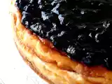 Receta Tarta de queso con mascarpone y arándanos