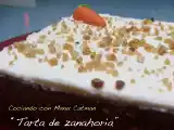 Receta Tarta de zanahoria- carrot cake