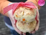 Receta Panecillos de albaricoques secos, almendras y vainilla - al olor del pan