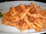 Receta Pasta italiana con chistorra de navarra
