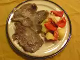 Receta Chuletas de cerdo con acompañamiento
