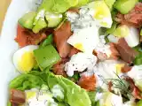 Receta Ensalada variada con salmón