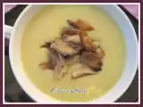 Receta Crema de alcachofas con setas