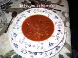 Receta Sopa de tomate con albóndigas pequeñas