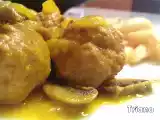 Receta Albóndigas con aroma de azafrán