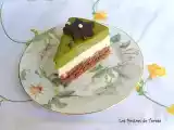 Receta Tarta de chocolates y té matcha