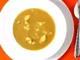 Receta Sopa de pollo y arroz con curry