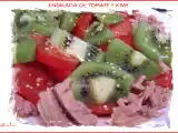 Receta Ensalada de tomate y kiwi