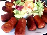 Receta Croquetas de pollo e hilos de jamon serrano espuña (thermomix)