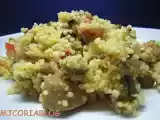 Receta Cuscús de verdura y pavo