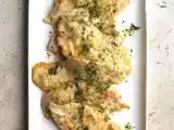 Receta Filetes de pollo en salsa de vino blanco