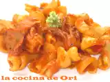 Receta Pasta con calamares
