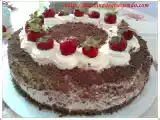 Receta Torta selva negra variante