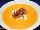Receta Crema de calabaza con jamón