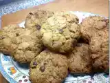 Receta Galletas de pistacho a los dos chocolates