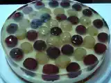 Receta Tarta de queso, uvas y moscatel