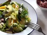 Receta Ensalada con aguacate y lechuga