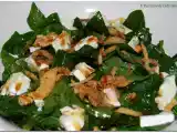 Receta Ensalada agridulce de espinacas y queso de cabra